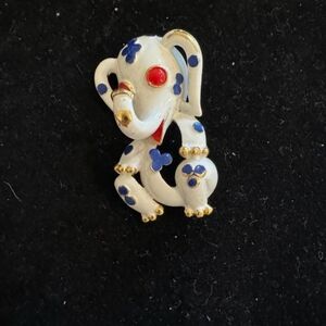 Crown Trifari elephant pin